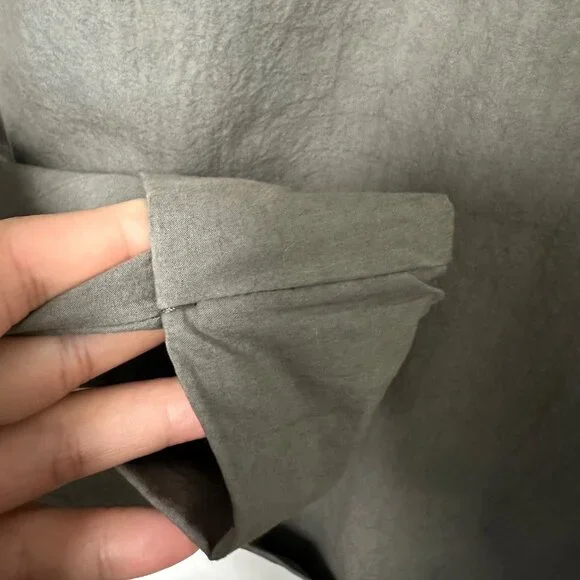 NWT Lauren Manoogian Duvet Pants Wide Leg Trousers Lead size 1 - Picture 8 of 11